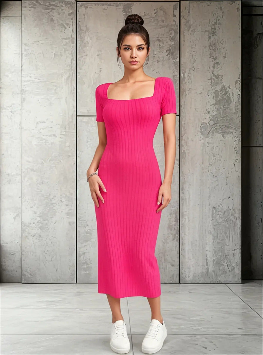 Vestido Corto Casual Para Dama Maria Bela Modelo Morella
