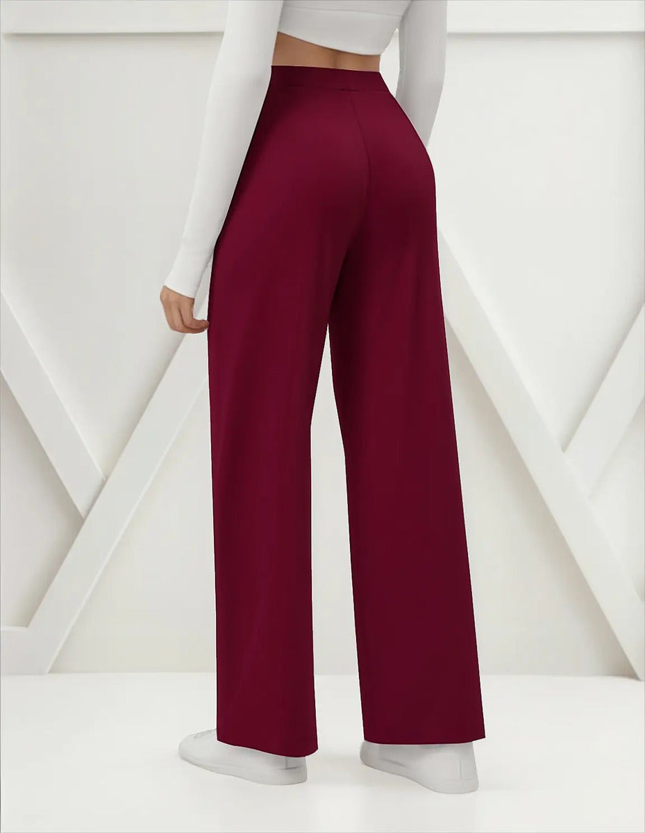 Pantalon Recto De Moda Maria Bela Modelo Tiel
