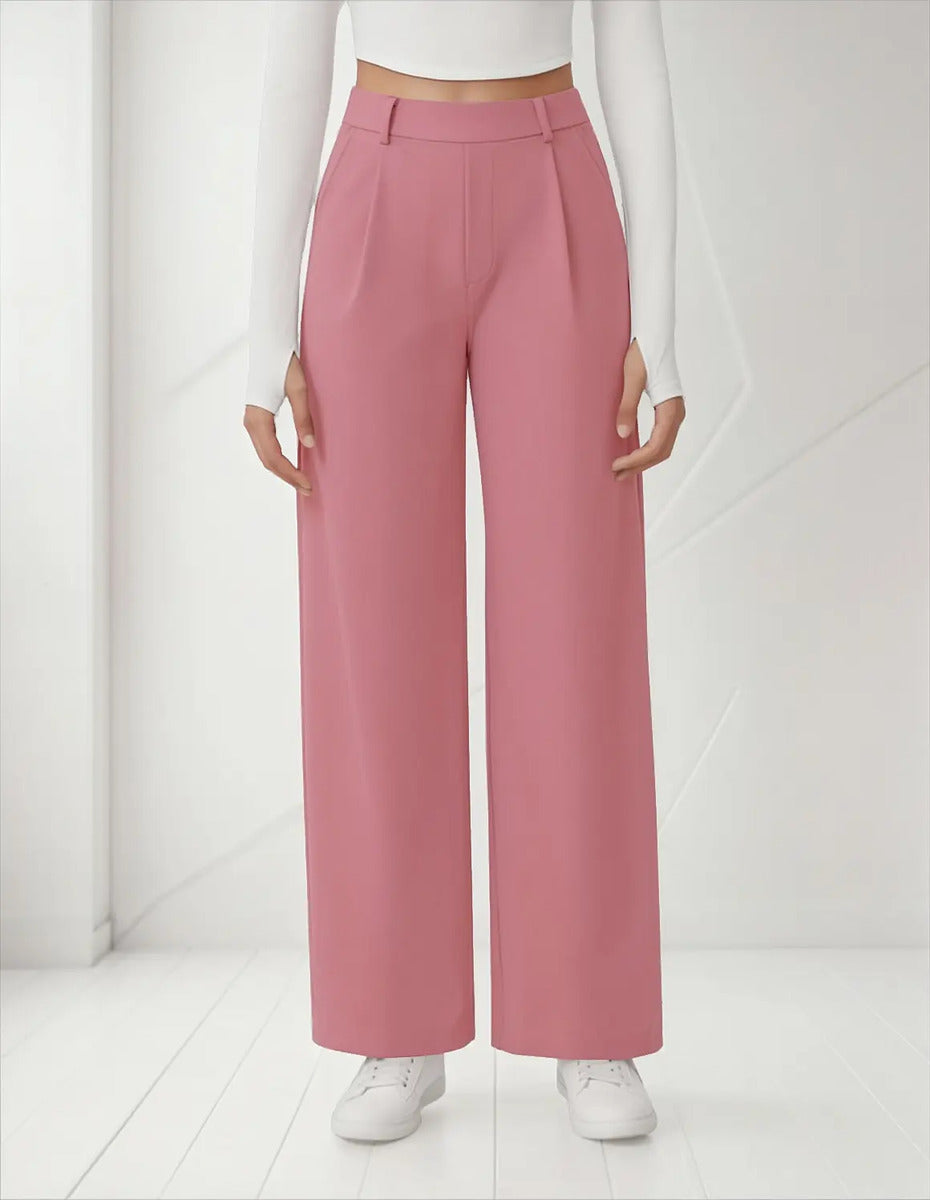 Pantalon Recto De Moda Maria Bela Modelo Tiel