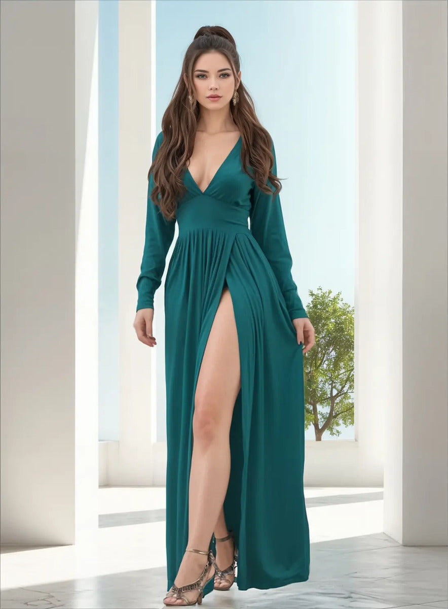 Vestido Largo Casual Sexy Maria Bela Modelo Baku