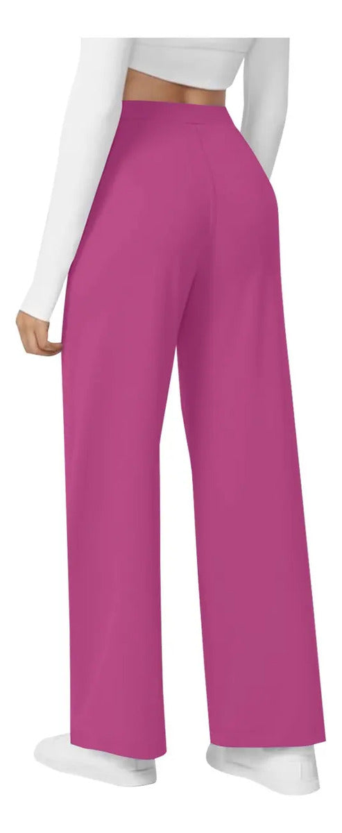 Pantalon Recto De Moda Maria Bela Modelo Tiel