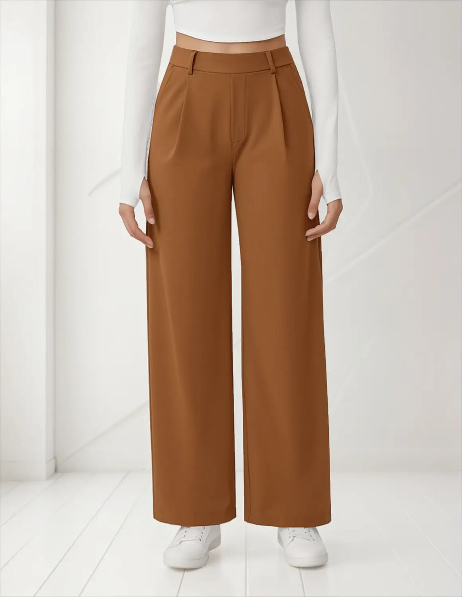 Pantalon Recto De Moda Maria Bela Modelo Tiel