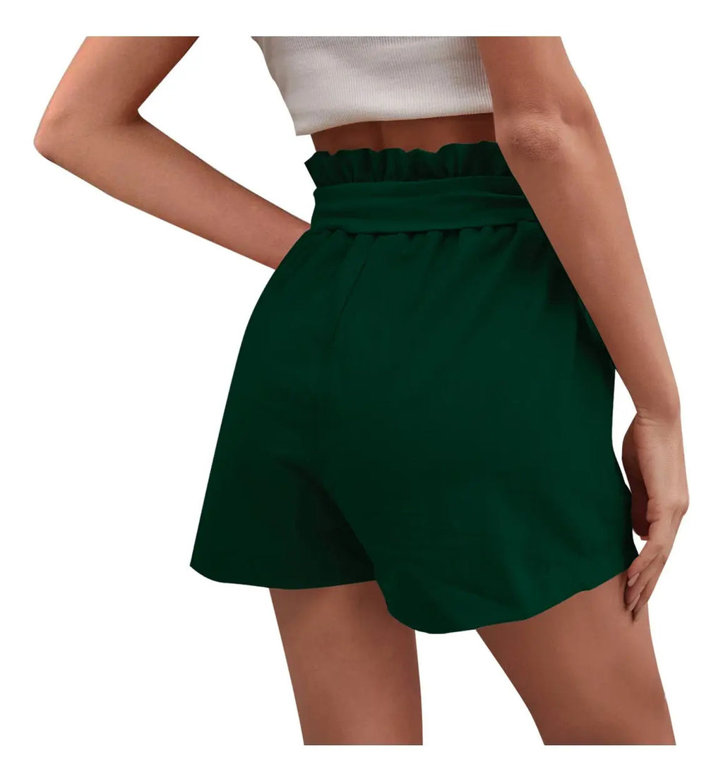 Short Casual Moño De Moda Marca Maria Bela Modelo Dodoma