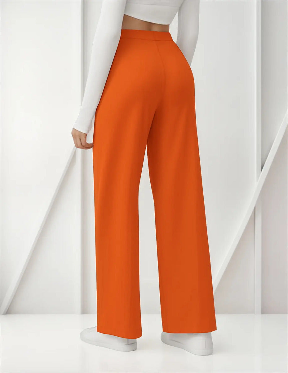 Pantalon Recto De Moda Maria Bela Modelo Tiel
