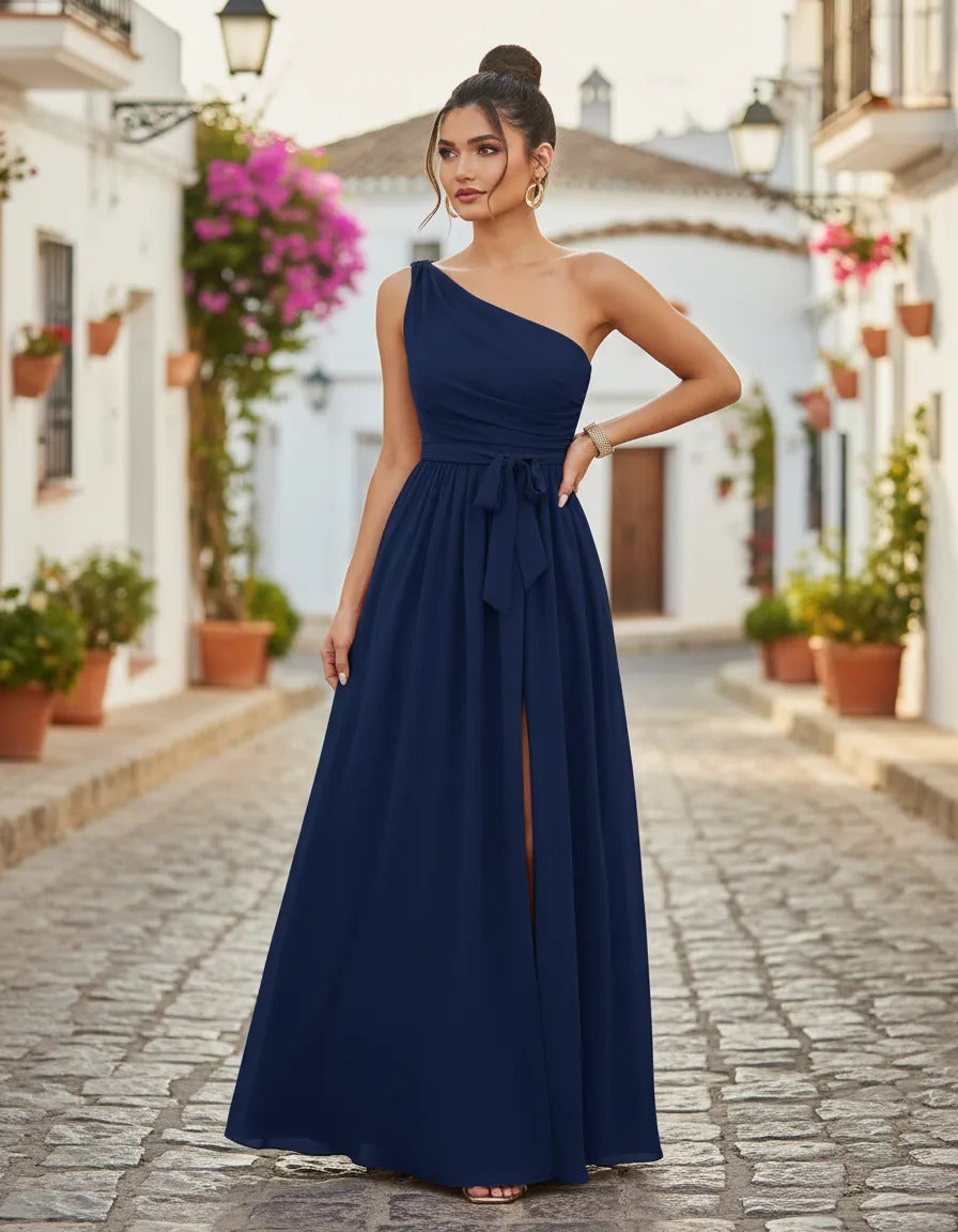 Vestido Largo Casual Maria Bela Modelo Aviñón