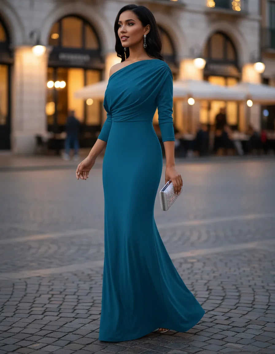 Vestido Largo Maria Bela Modelo Consenza