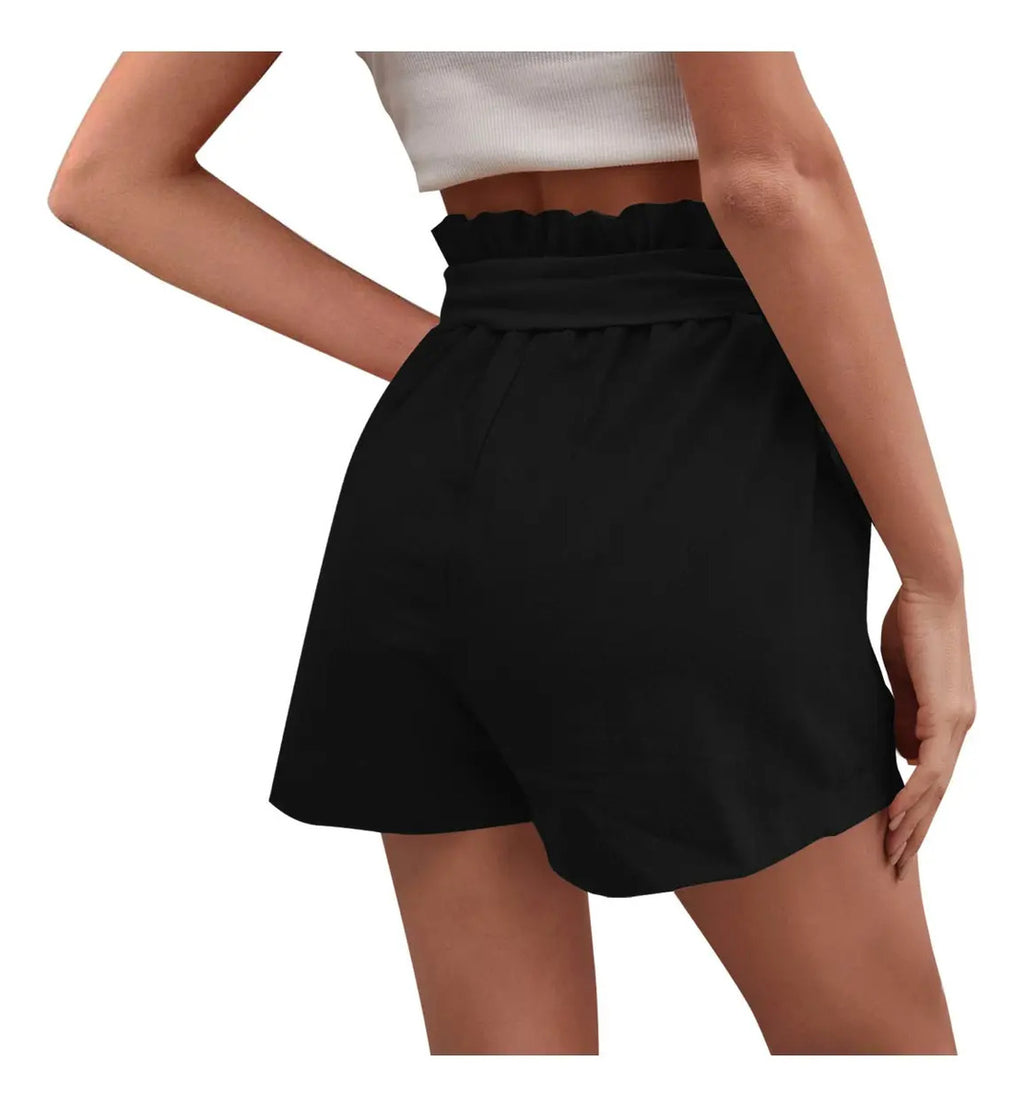 Short Casual Moño De Moda Marca Maria Bela Modelo Dodoma