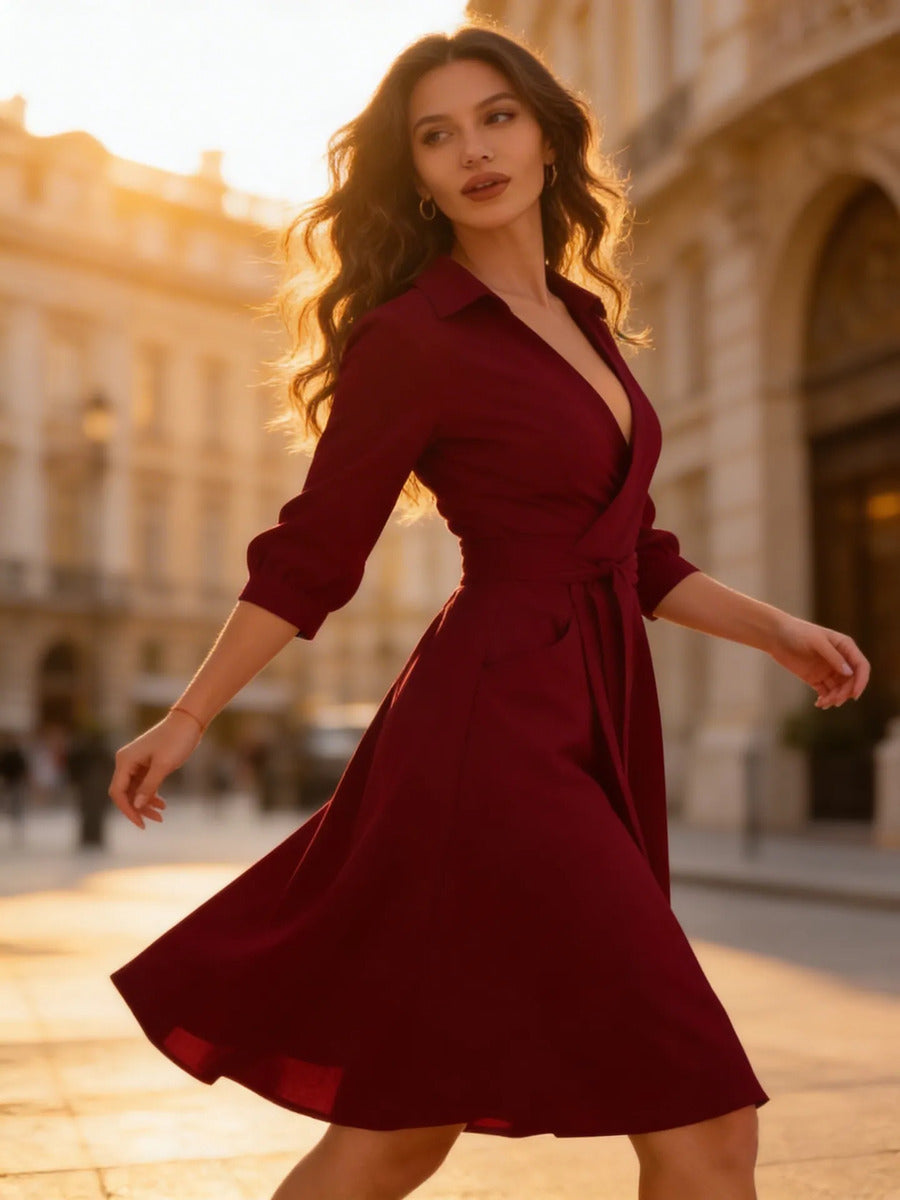 Vestido Corto Maria Bela Modelo Milton