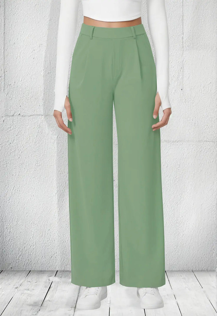 Pantalon Recto De Moda Maria Bela Modelo Tiel