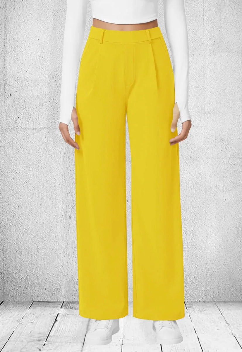 Pantalon Recto De Moda Maria Bela Modelo Tiel