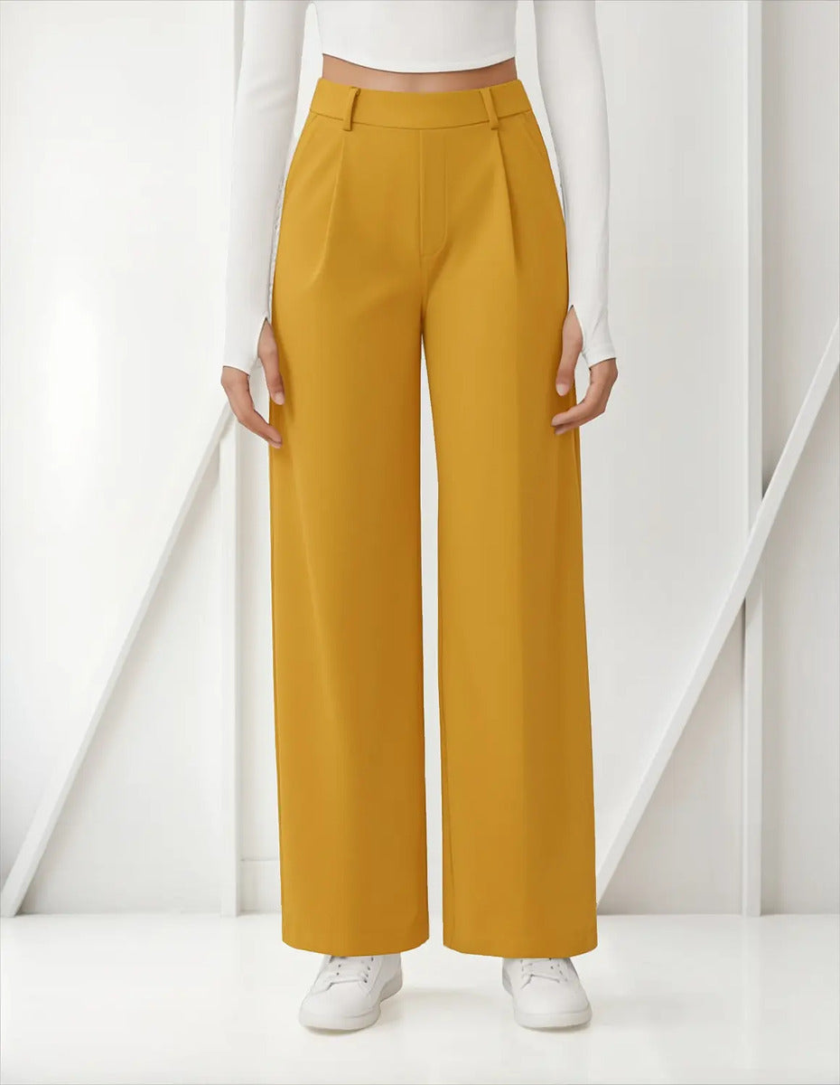 Pantalon Recto De Moda Maria Bela Modelo Tiel