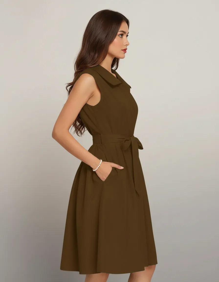 Vestido Corto Casual Maria Bela Modelo Eritrea