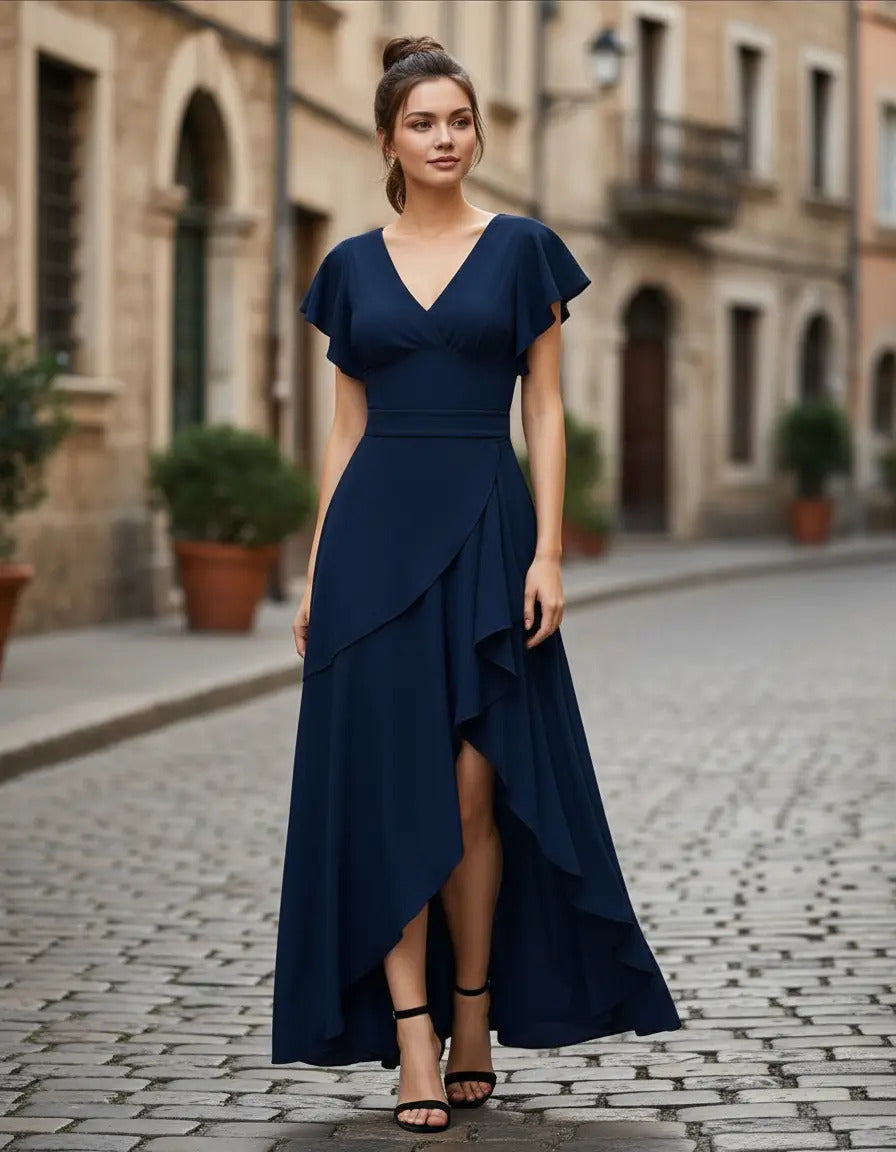 Vestido Largo Casual Maria Bela Modelo Shanghai