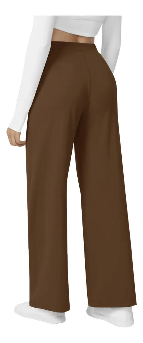 Pantalon Recto De Moda Maria Bela Modelo Tiel