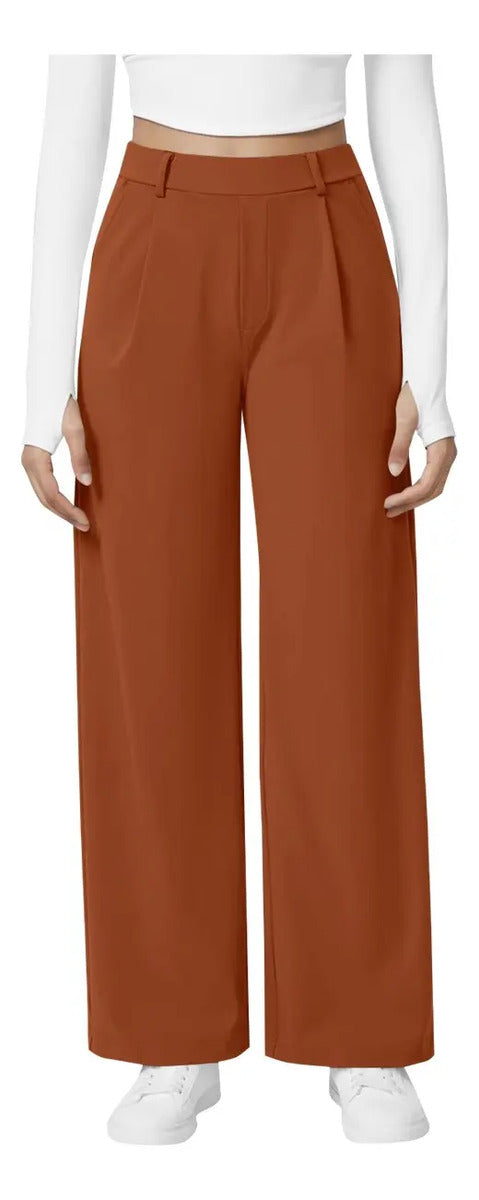 Pantalon Recto De Moda Maria Bela Modelo Tiel