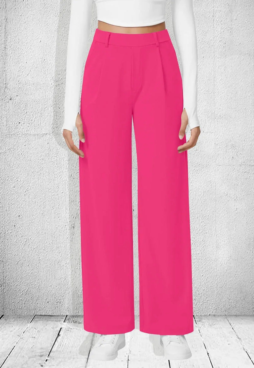 Pantalon Recto De Moda Maria Bela Modelo Tiel