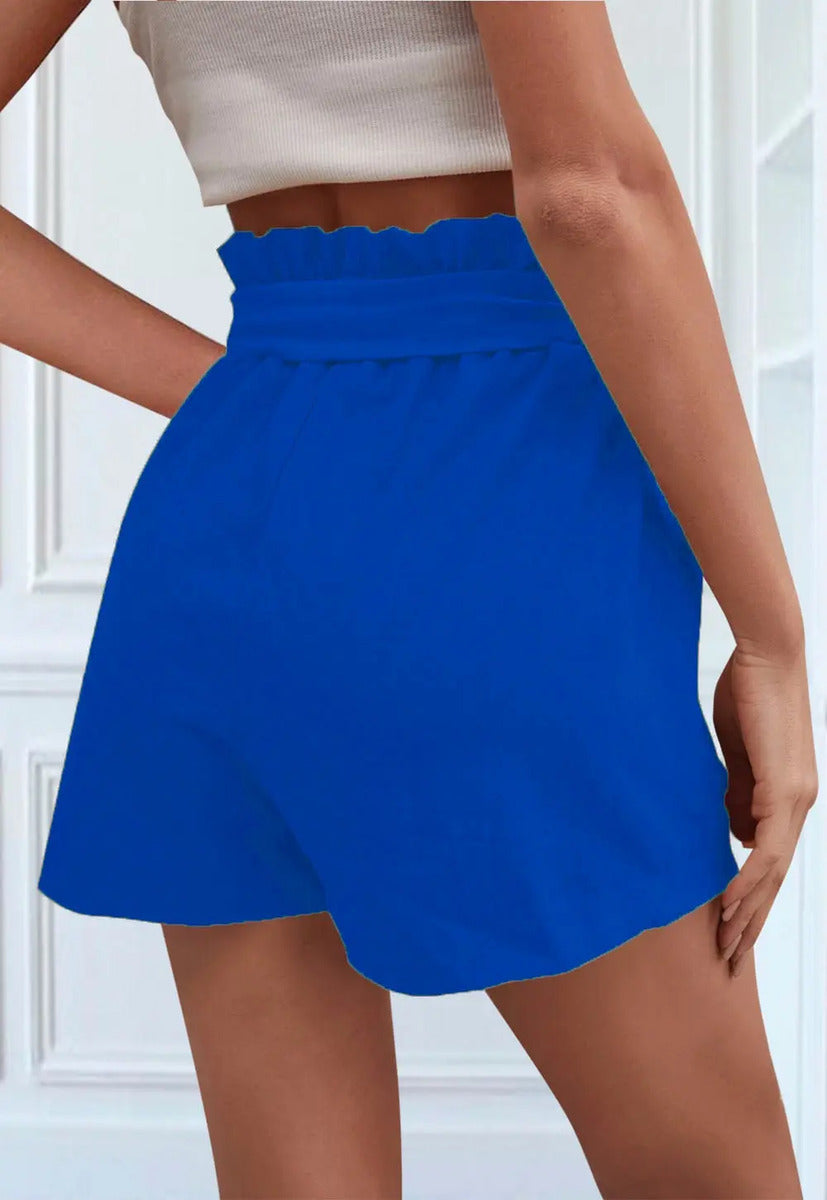 Short Casual Moño De Moda Marca Maria Bela Modelo Dodoma