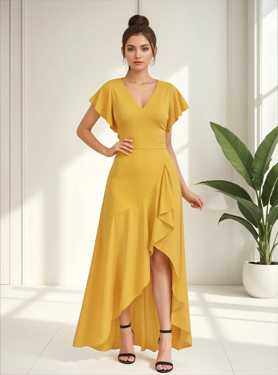 Vestido Largo Casual Maria Bela Modelo Shanghai
