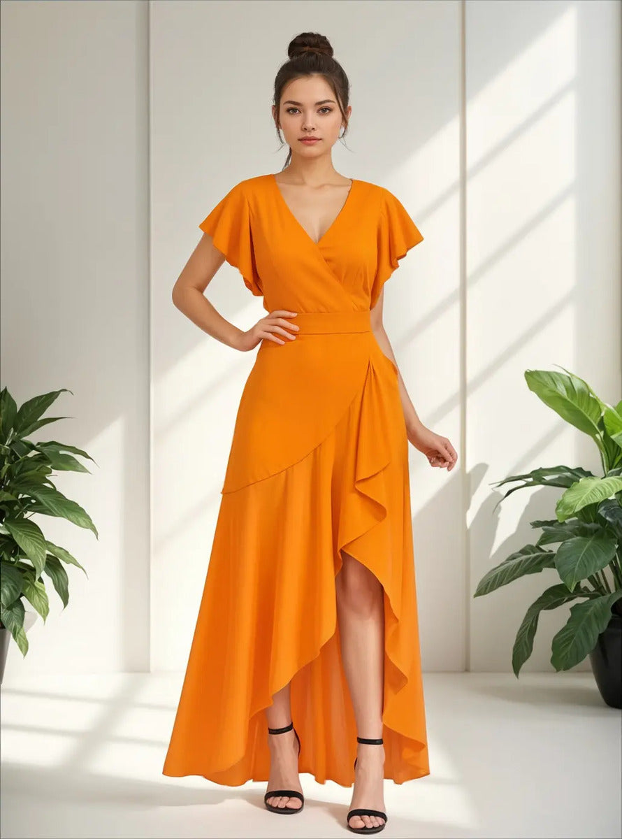 Vestido Largo Casual Maria Bela Modelo Shanghai