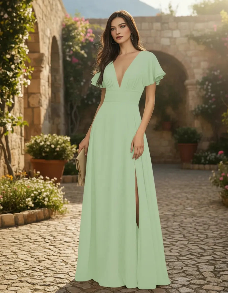 Vestido Largo Casual Maria Bela Modelo Ginebra