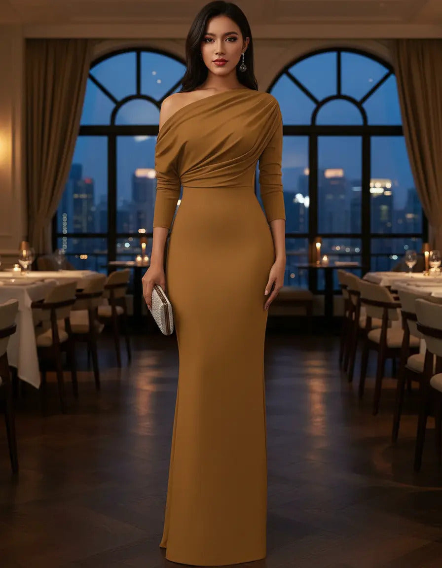 Vestido Largo Maria Bela Modelo Consenza