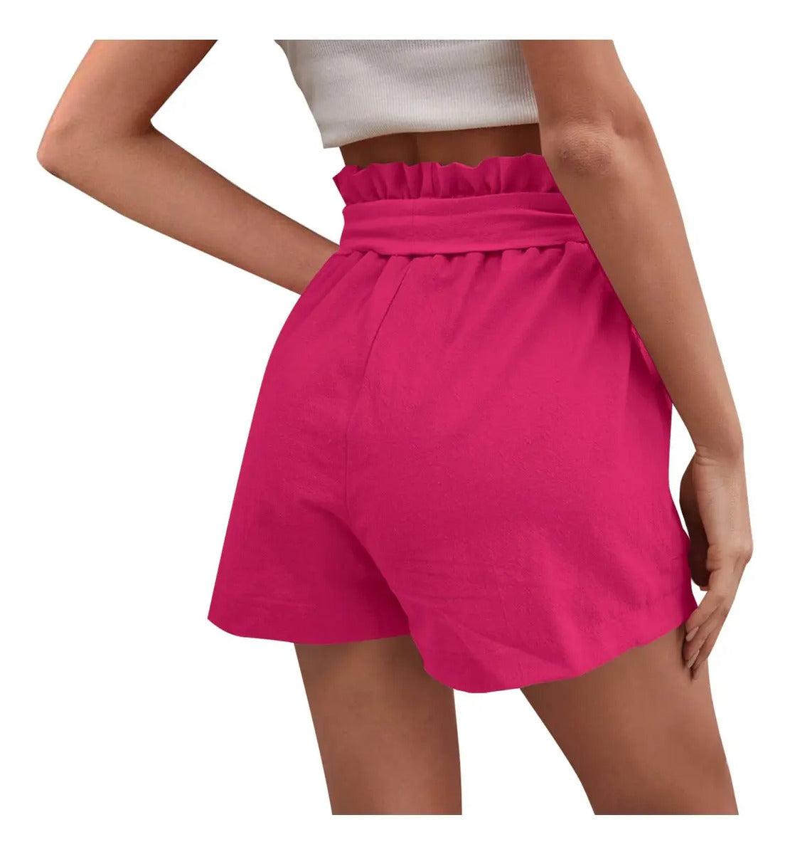 Short Casual Moño De Moda Marca Maria Bela Modelo Dodoma