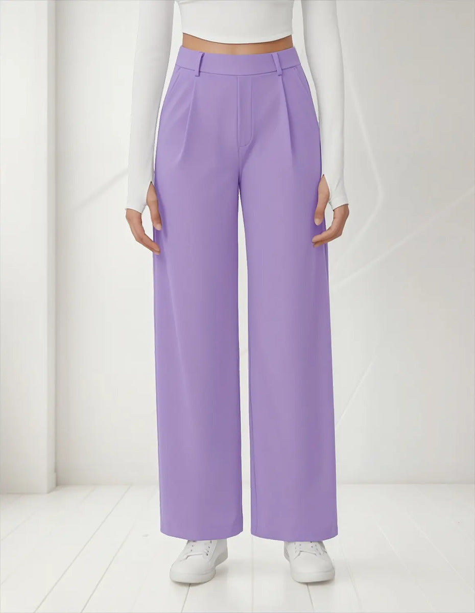 Pantalon Recto De Moda Maria Bela Modelo Tiel