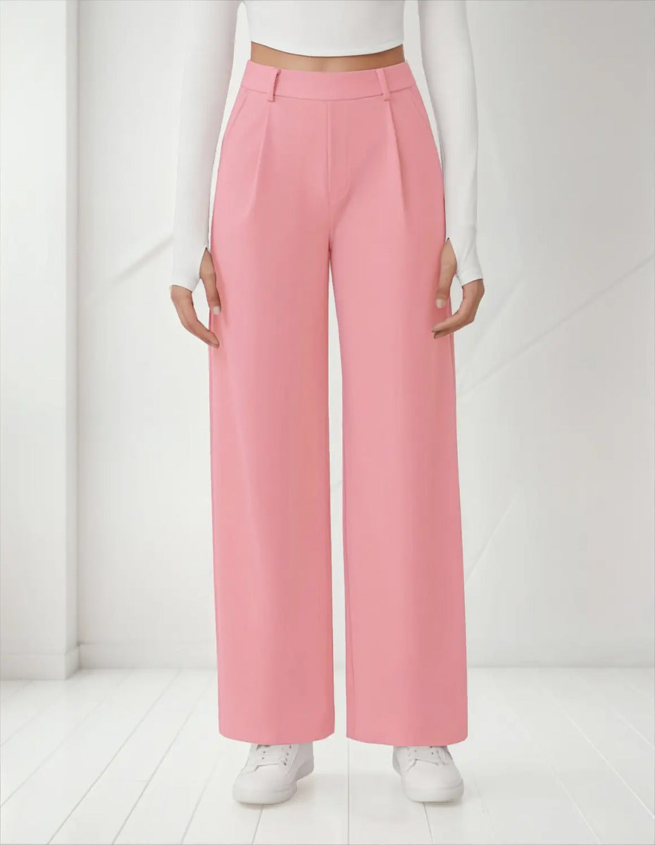 Pantalon Recto De Moda Maria Bela Modelo Tiel