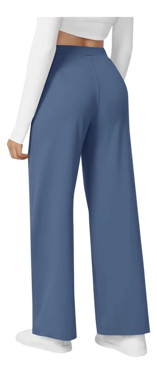 Pantalon Recto De Moda Maria Bela Modelo Tiel