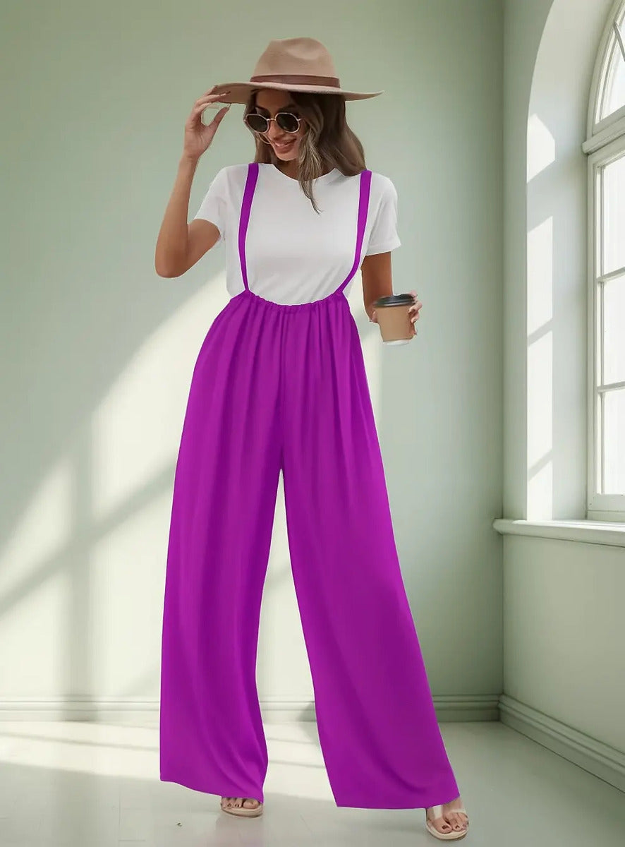 Conjunto Jumsuit Y Blusa Casual Moda Maria Bela Modelo China