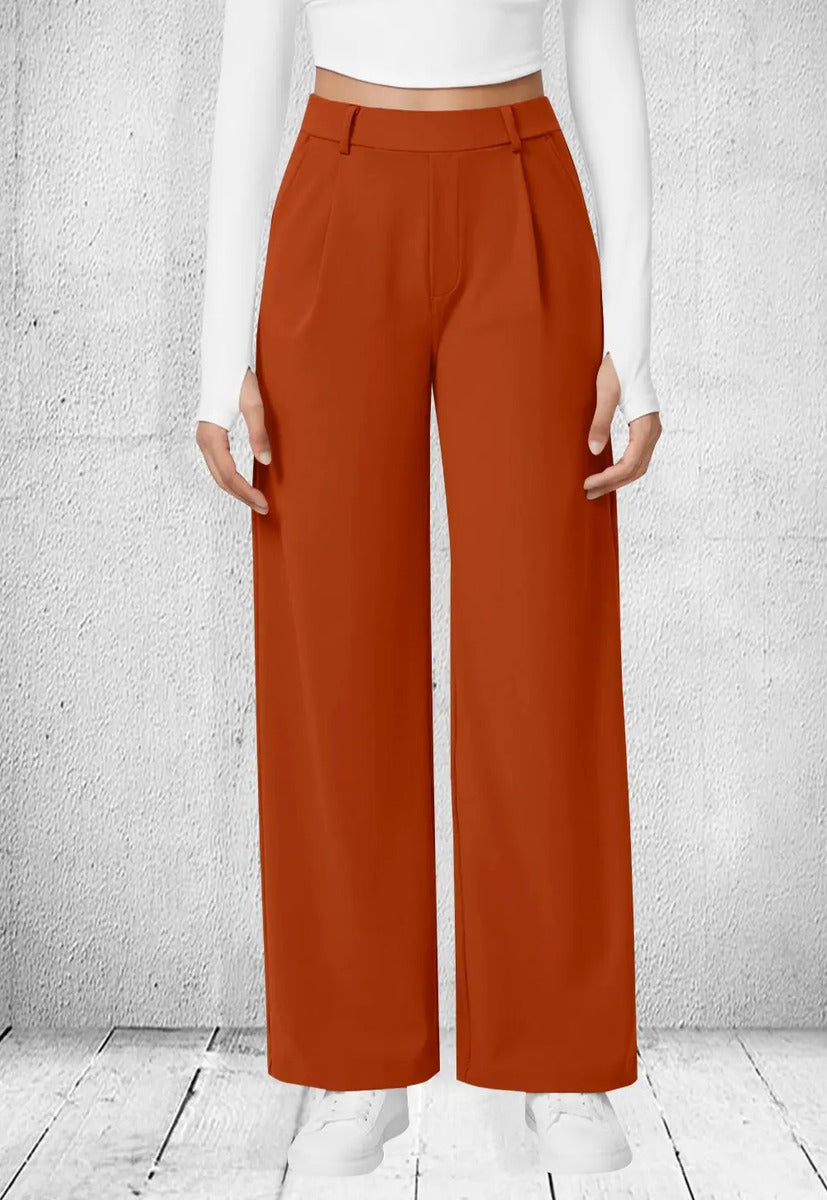 Pantalon Recto De Moda Maria Bela Modelo Tiel