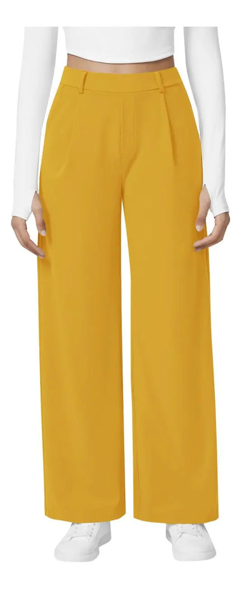 Pantalon Recto De Moda Maria Bela Modelo Tiel