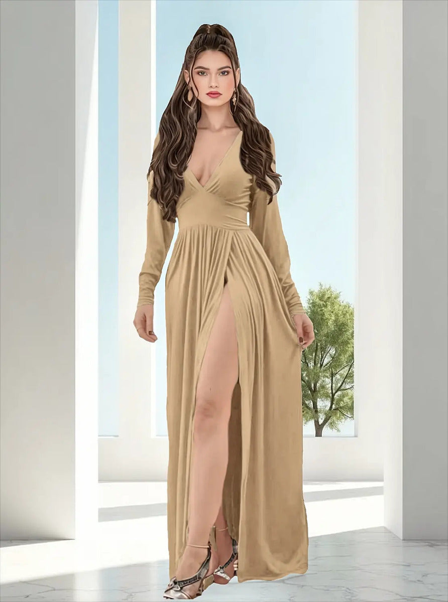 Vestido Largo Casual Sexy Maria Bela Modelo Baku
