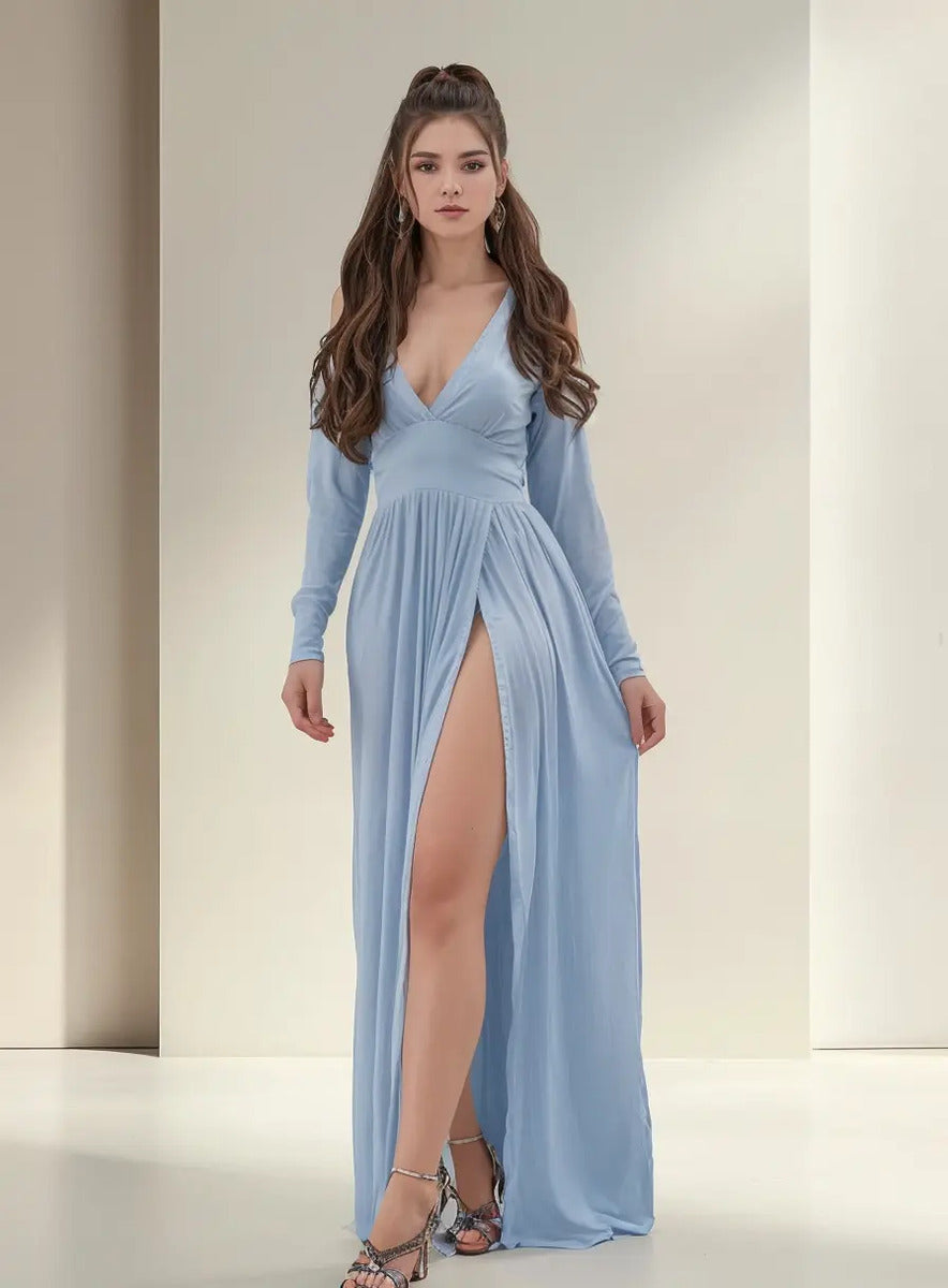 Vestido Largo Casual Sexy Maria Bela Modelo Baku