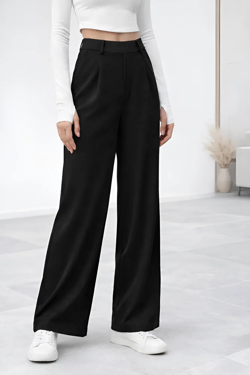 Pantalon Recto De Moda Maria Bela Modelo Tiel