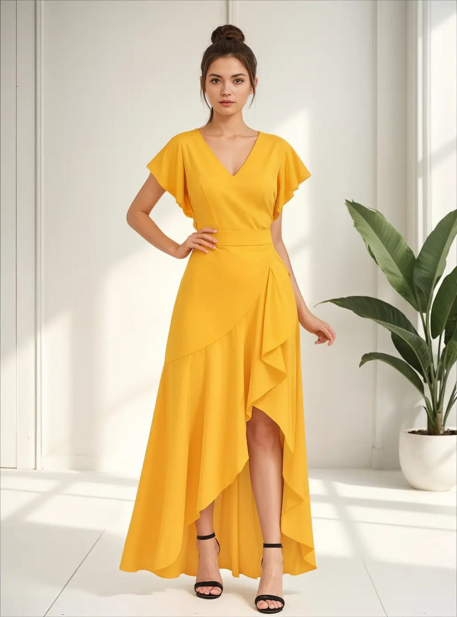 Vestido Largo Casual Maria Bela Modelo Shanghai