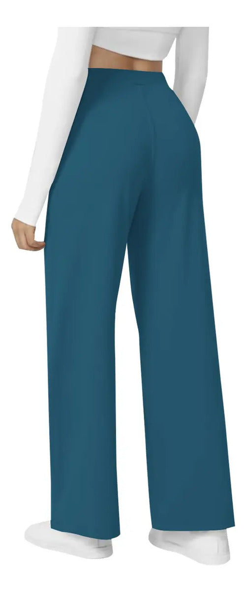 Pantalon Recto De Moda Maria Bela Modelo Tiel