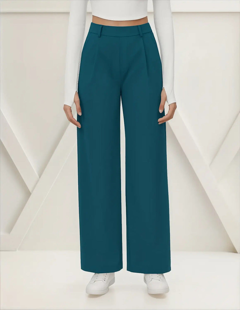 Pantalon Recto De Moda Maria Bela Modelo Tiel