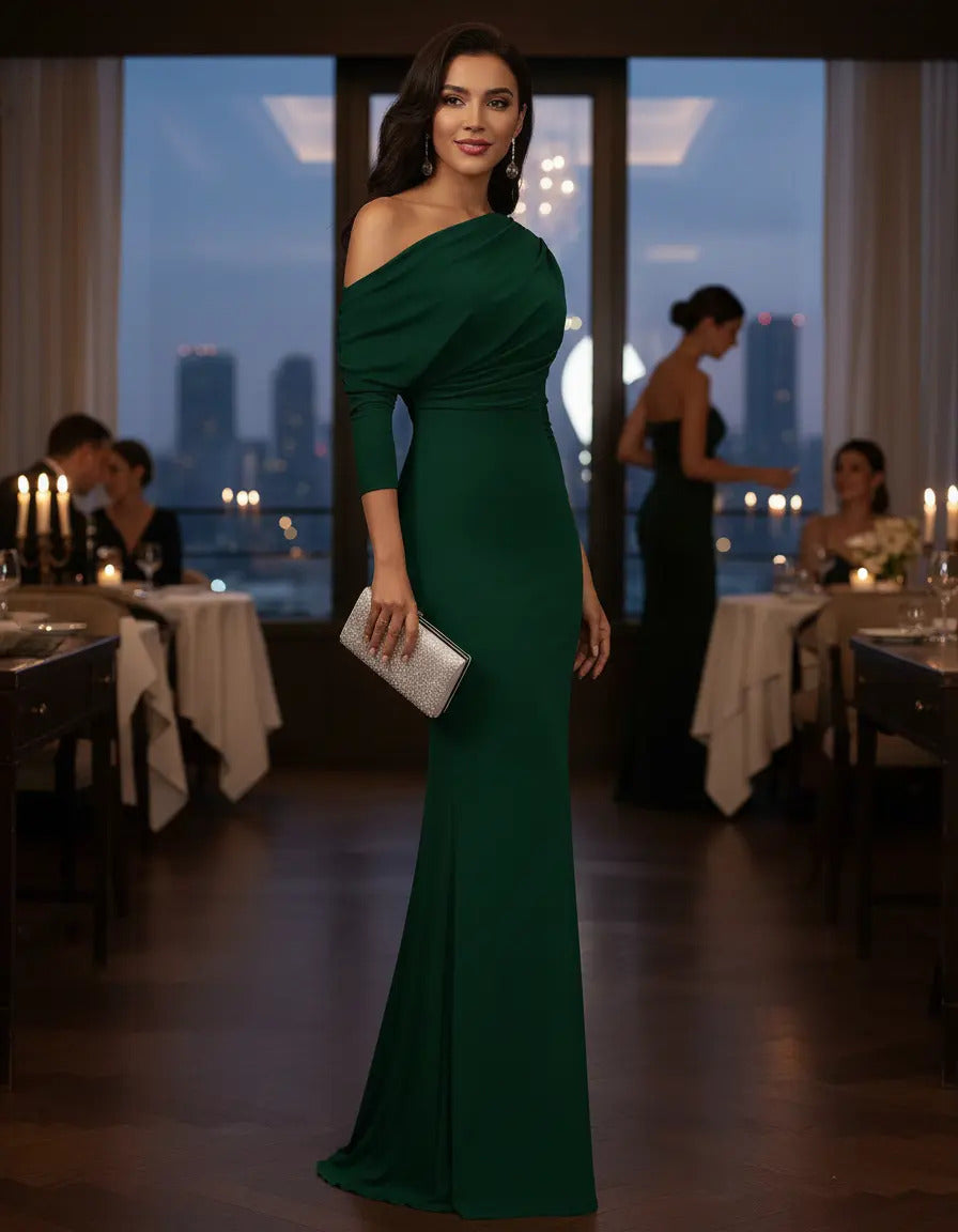 Vestido Largo Maria Bela Modelo Consenza