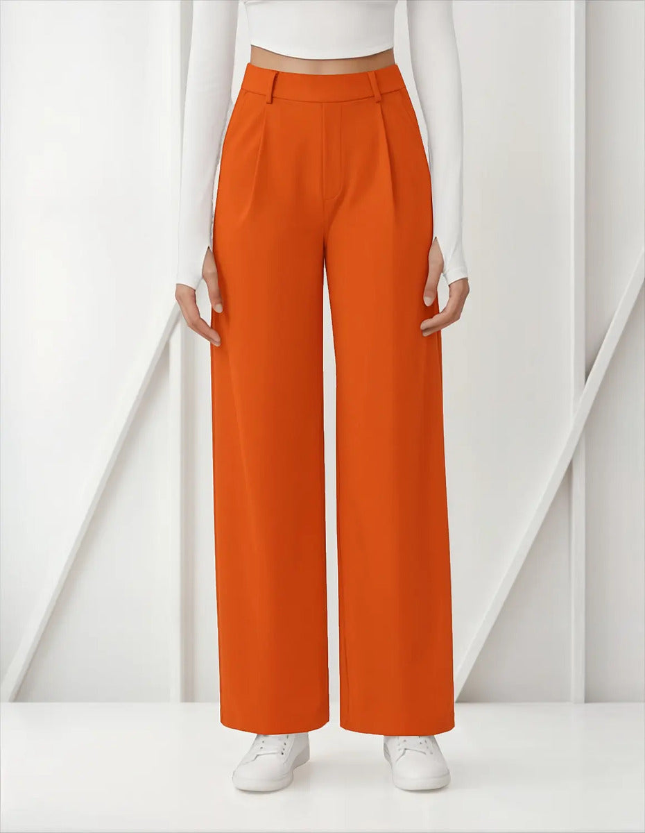 Pantalon Recto De Moda Maria Bela Modelo Tiel