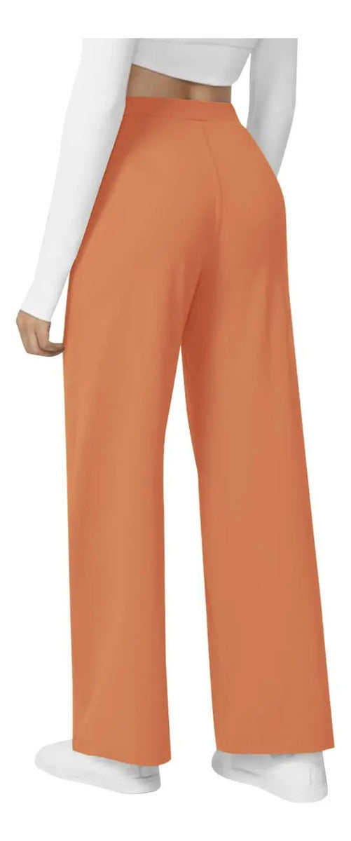 Pantalon Recto De Moda Maria Bela Modelo Tiel