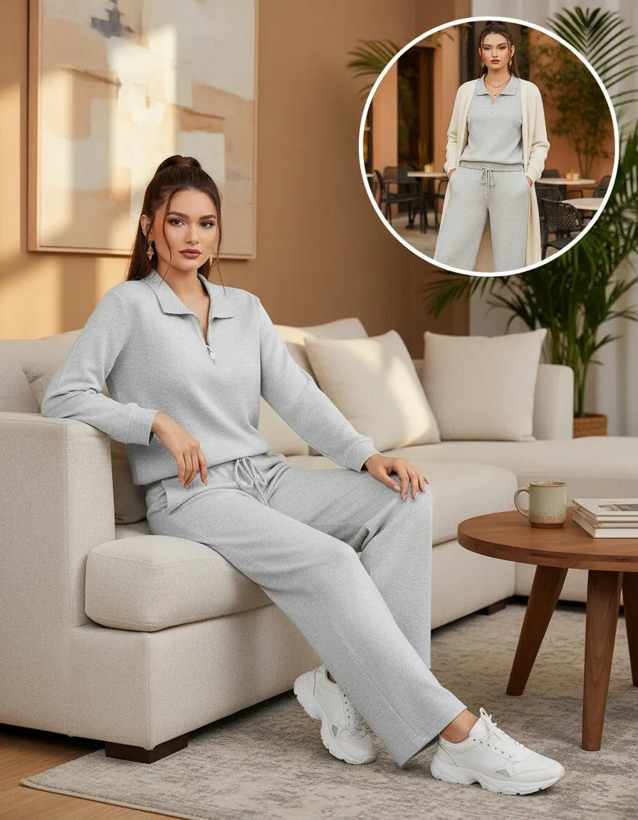 Conjunto Casual Para Dama Maria Bela Modelo Bielo