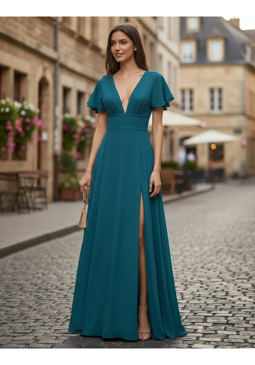 Vestido Largo Casual Maria Bela Modelo Ginebra