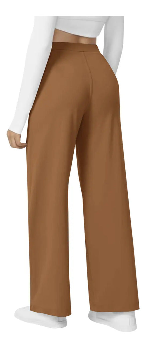 Pantalon Recto De Moda Maria Bela Modelo Tiel