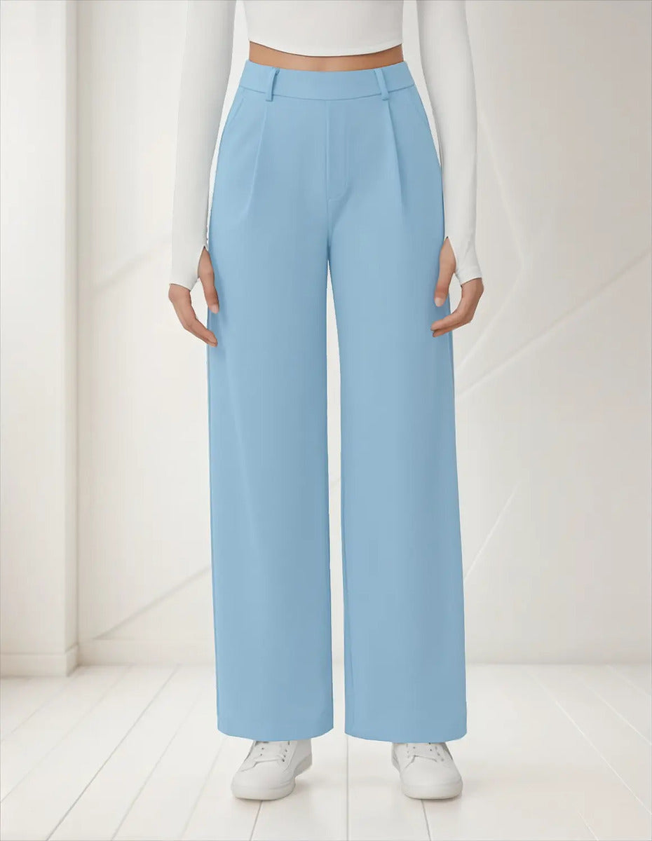 Pantalon Recto De Moda Maria Bela Modelo Tiel