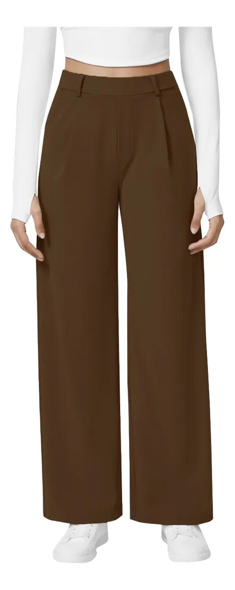 Pantalon Recto De Moda Maria Bela Modelo Tiel