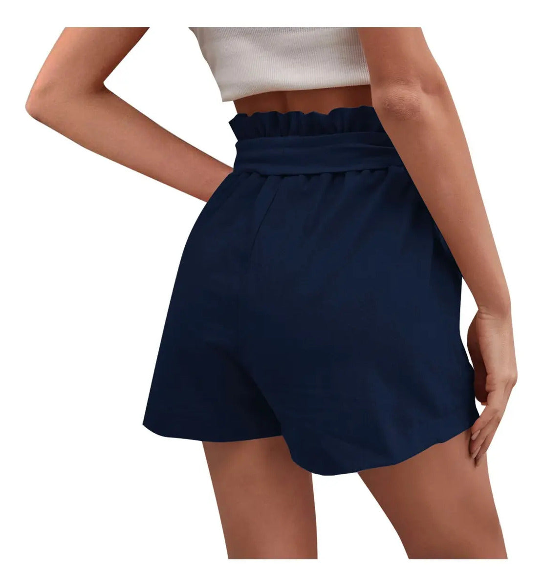 Short Casual Moño De Moda Marca Maria Bela Modelo Dodoma