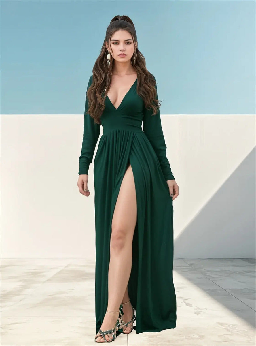 Vestido Largo Casual Sexy Maria Bela Modelo Baku