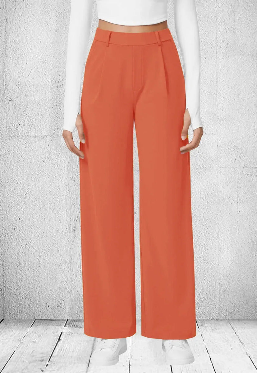 Pantalon Recto De Moda Maria Bela Modelo Tiel
