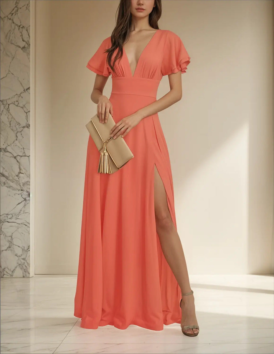 Vestido Largo Casual Maria Bela Modelo Ginebra